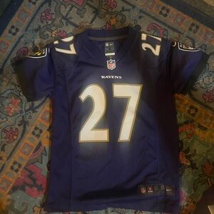Nike Kids Purple Ravens Football Jersey